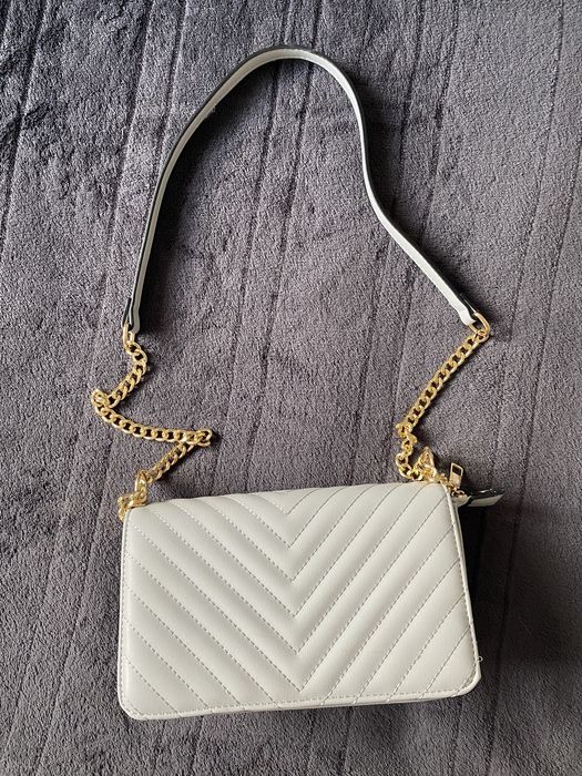 Torebka jasnoszara elegancka lub na codzień, na wesele, do sukienki