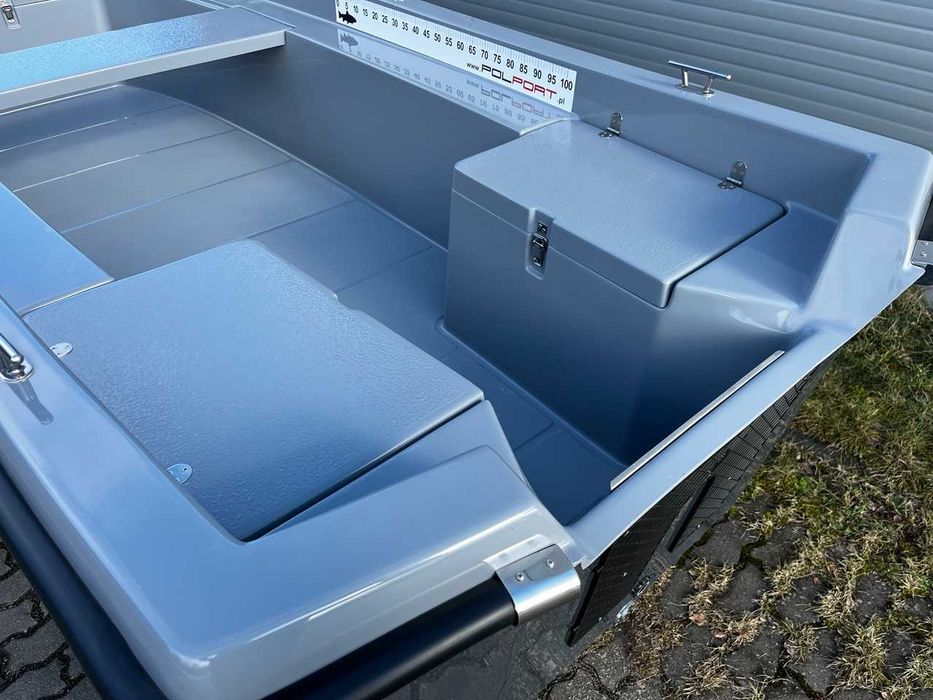 Łódź łódka wiosłowa wędkarska POLPORT 440 NOWOŚĆ 2026