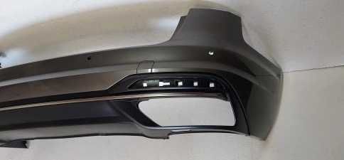 Бампер задній audi a4 b9 рестайлінг хром 2019/2025