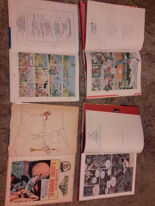 4 livros de banda desenhada em francês