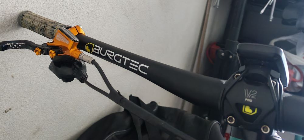 Guiador burgtec 800m, 35 mm diâmetro 15mm rise