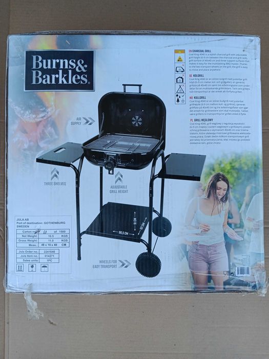 Grill węglowy nowy