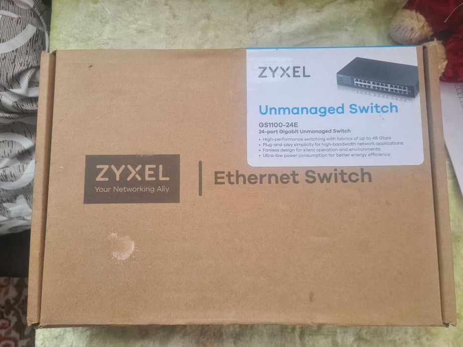 Новый ZyXEL GS1100-24E