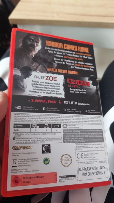Resident evil VII / 7 Nintendo Switch 2