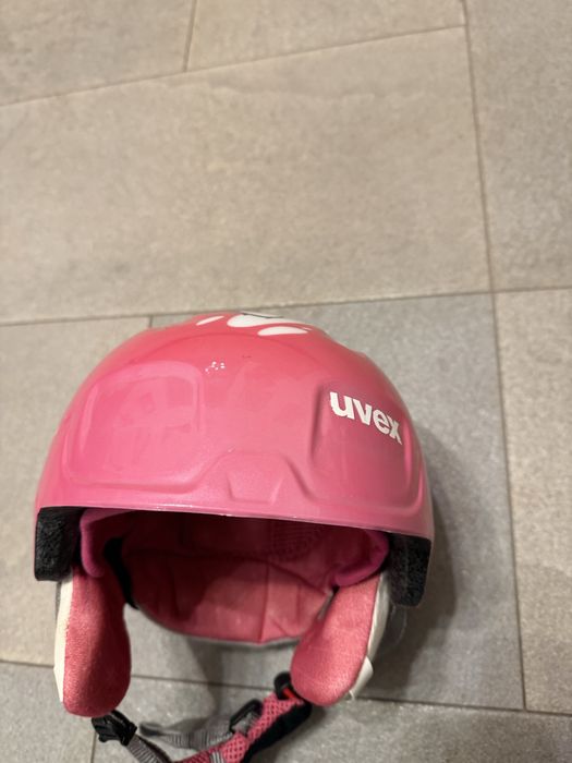 Kask narciarski dzieciecy Uvex rozm. 51-55cm