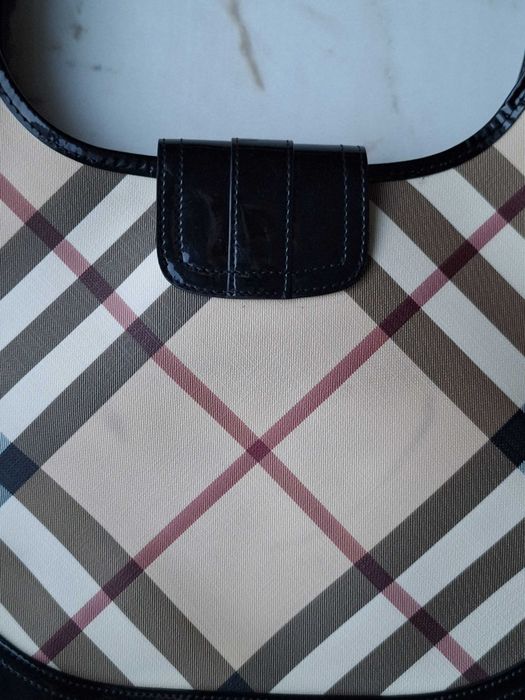 Bardzo ładna oryginalna torebka Burberry - klasyk