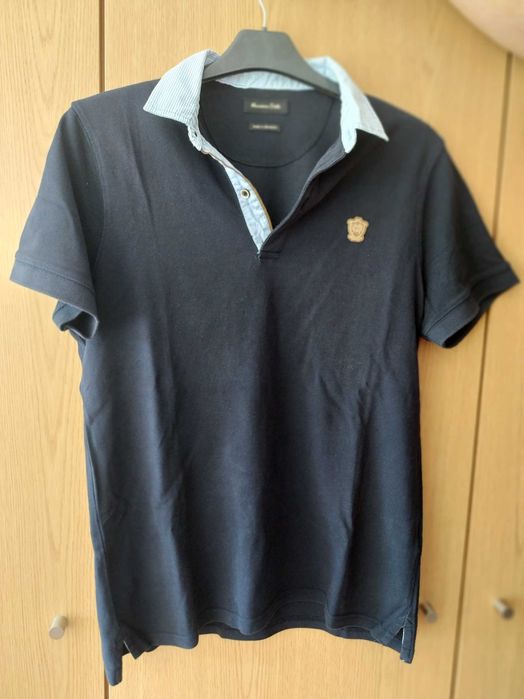 Polo azul Massimo Dutti
