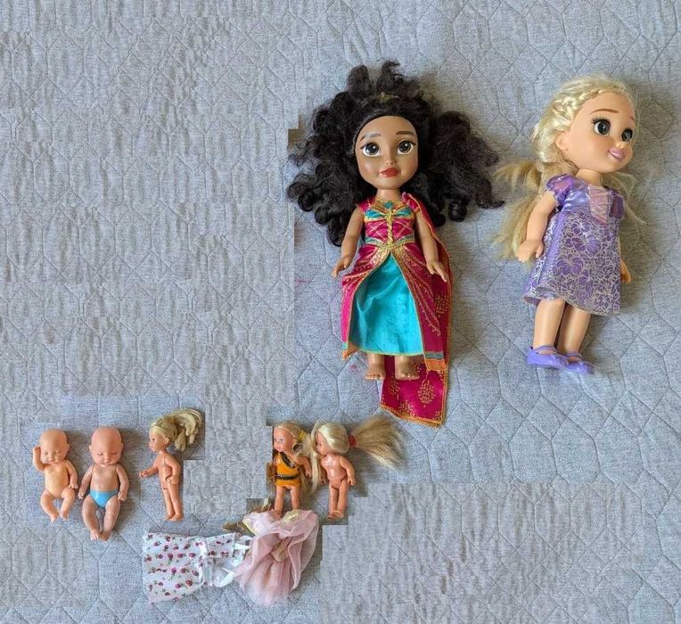 ляльки Disney Princess пупси принцеси Рапунцель Жасмін барбі