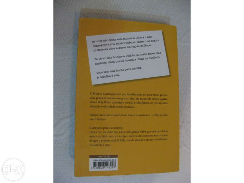 Livro - "Contra o tempo"