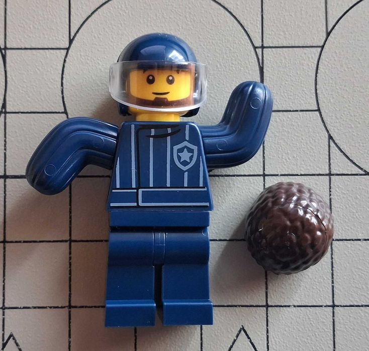 Minifigurka LEGO Police Dog Trainer (cty1526)