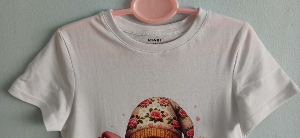 T-shirt para o Dia da Mãe - I love Mom - Anãozinho