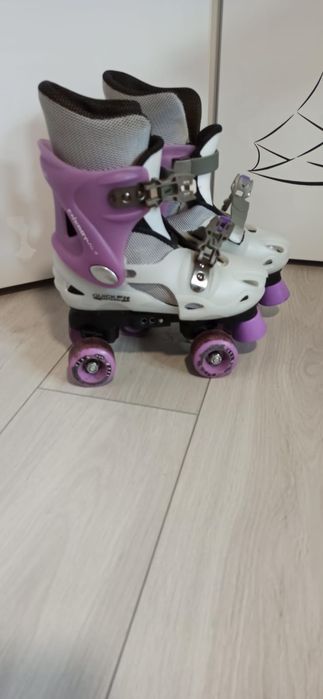 Wrotki dziewczęce regulowane