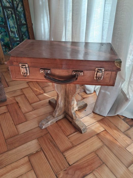 Mesa de apoio mala vintage