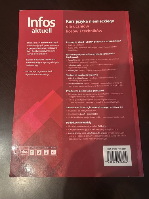 Podrecznik do niemieckiego „infos aktuell” 2