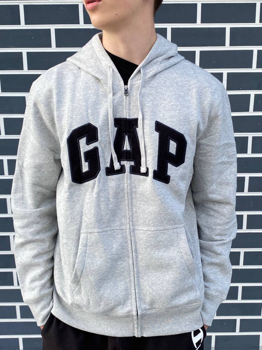 Оригінальна кофта зіп-худі Gap, кофта зипка геп