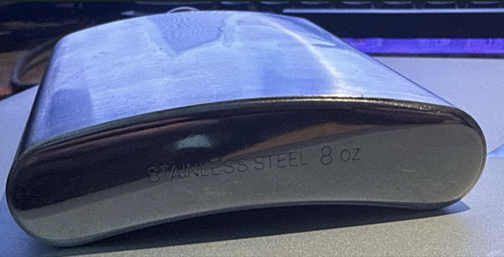 Piersiowka stal nierdzewna 240 ml