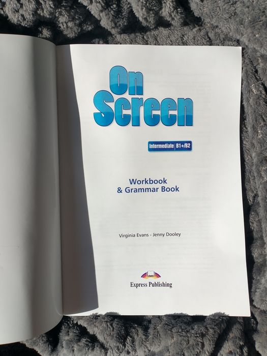 On Screen Workbook Grammar Book B1+/B2