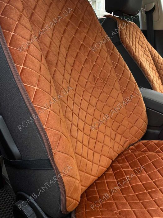 МОДЕЛЬНІ Накидки в машину на сидіння авто (Алькантара / Екошкіра)