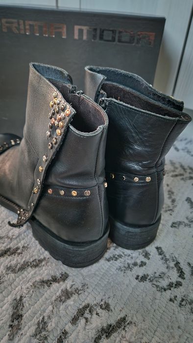 Botki skóra Prima Moda