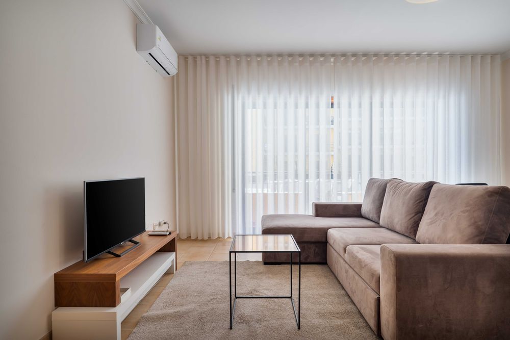 Apartamento T2 perto da Praia com Garagem e Piscina