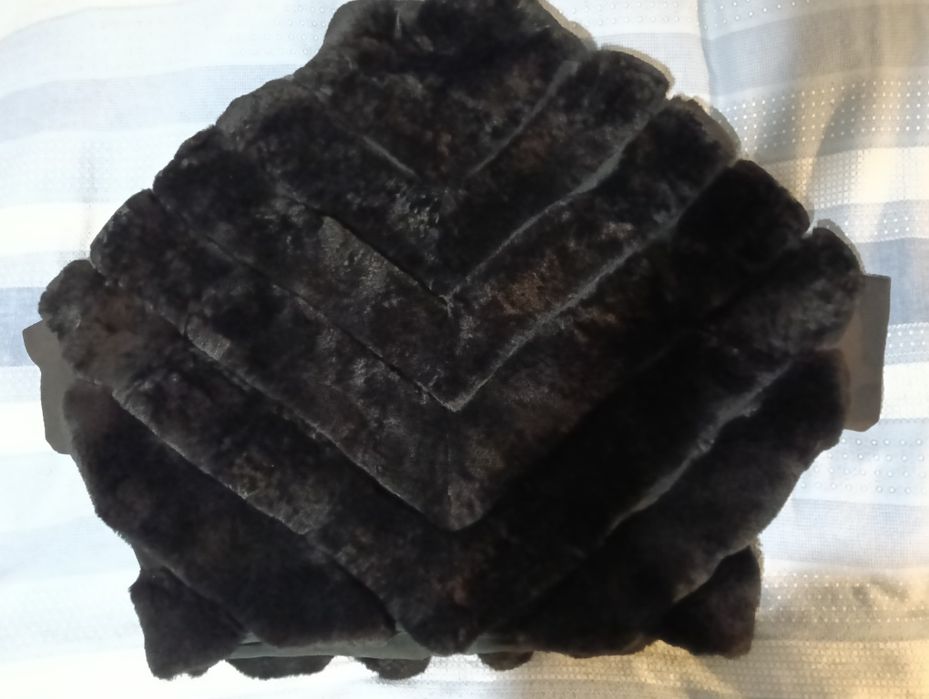 Полушубок натуральный мех "Рекс"., б/у