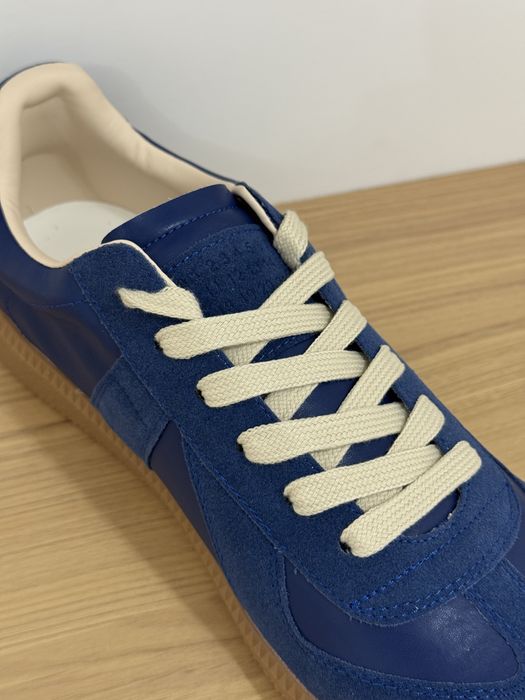 !РОЗПРОДАЖ! Кросівки Maison Margiela Gats/Replica mm6 | Кеди сині 42,43