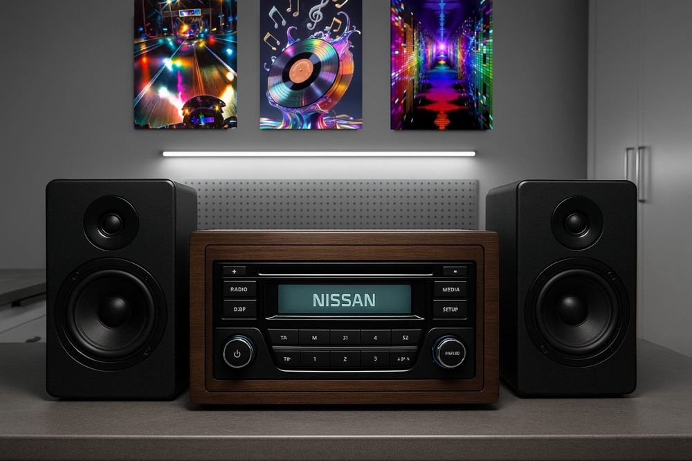 Музичний центр радіо Bluetooth-приймач для смартфона компактний CD