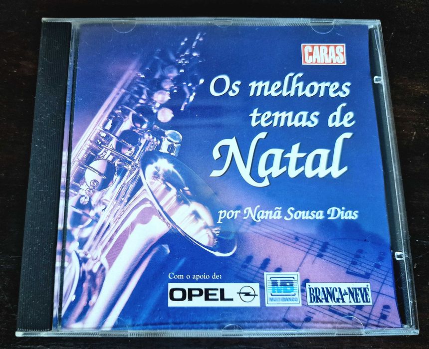 CD musical "Os melhores temas de Natal" por Nanã Sousa Dias