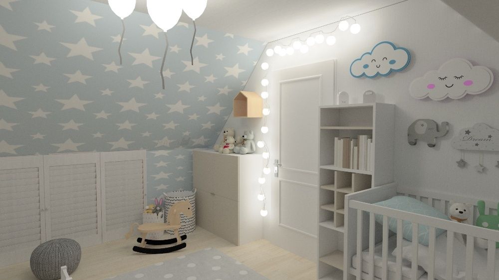 Projekt wnętrz, wizualizacje 3D kuchni, łazienki, salonu, home staging