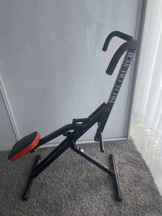 Total crunch ławeczka treningowa trenażer do cwiczen + gratis Stepper!