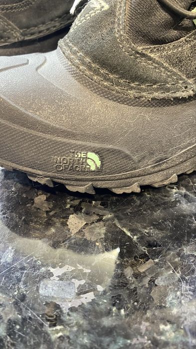 Зимові сапожки ботинки на дівчинку The north face