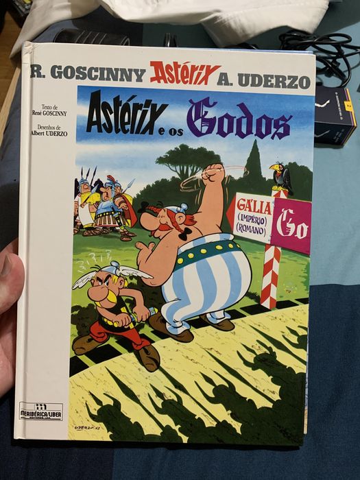 Livros Asterix Obelix capa rija
