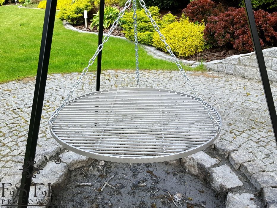Grill ogniskowy Piotr z rusztem stalowym 70cm ES-ER
