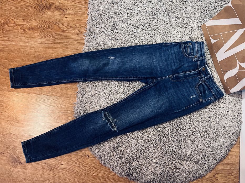 Jeansy rurki damskie stradivarius rozm xs