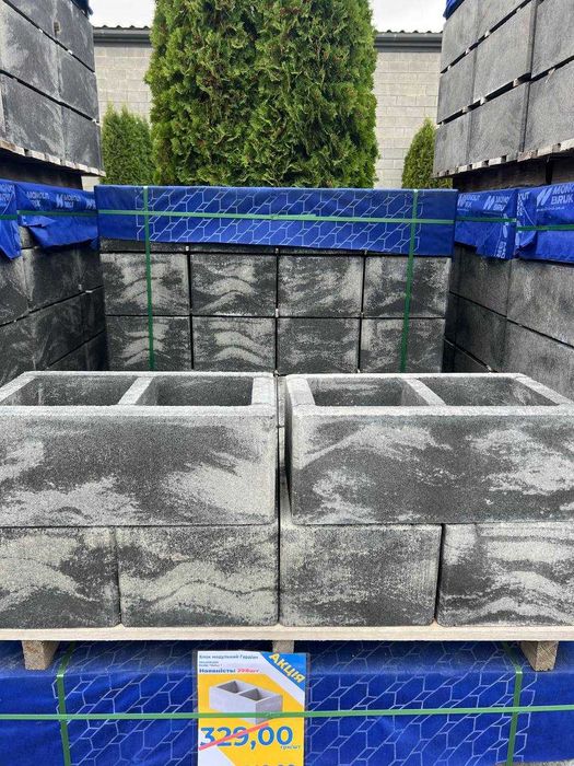 Блоки модульні для огорожі; Блок на паркан;Блок Онікс; Розпродаж