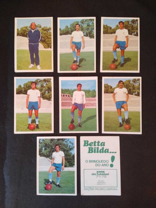 Cromos do Atlético CP 1971/72 Novos.