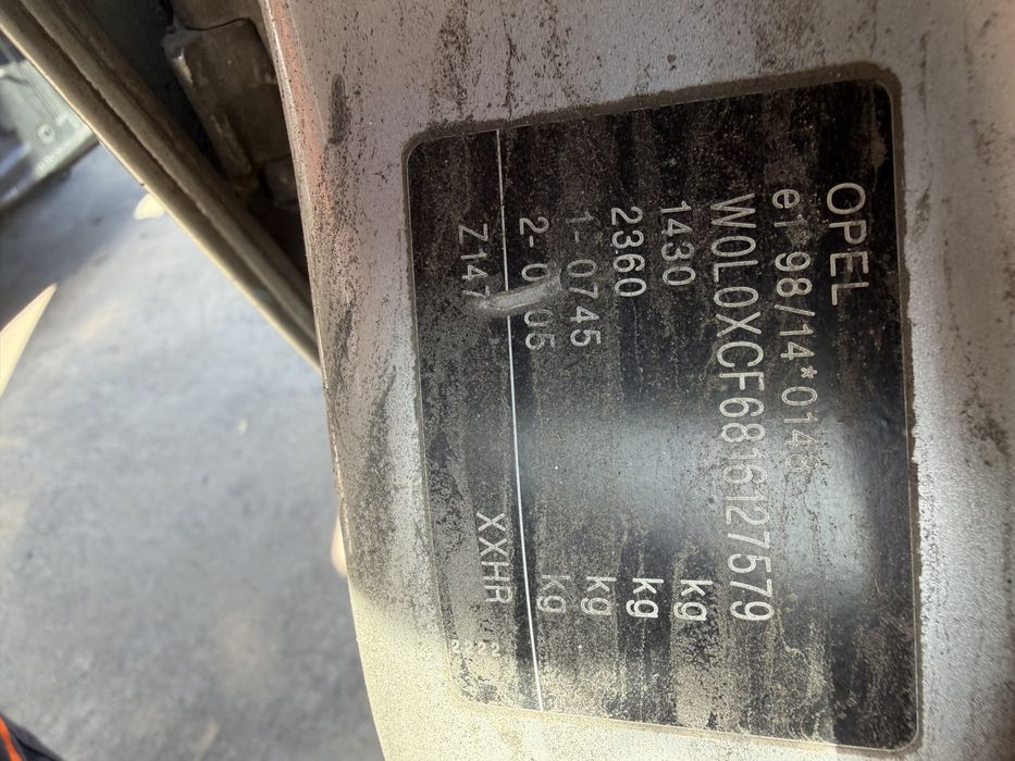 Zderzak tył Opel Corsa C Z147 zderzak tylny