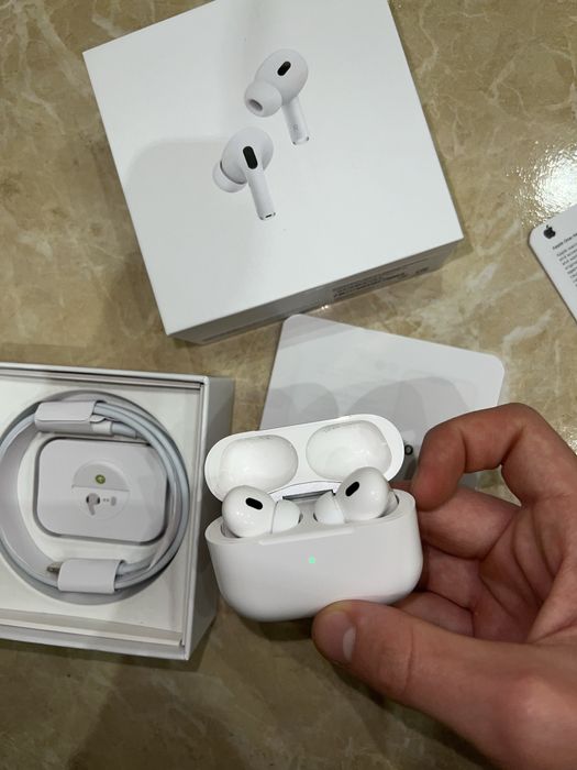 Купити AirPods Pro 2 TYPE-c, lighting ANC 2025 + ПОДАРУНОК