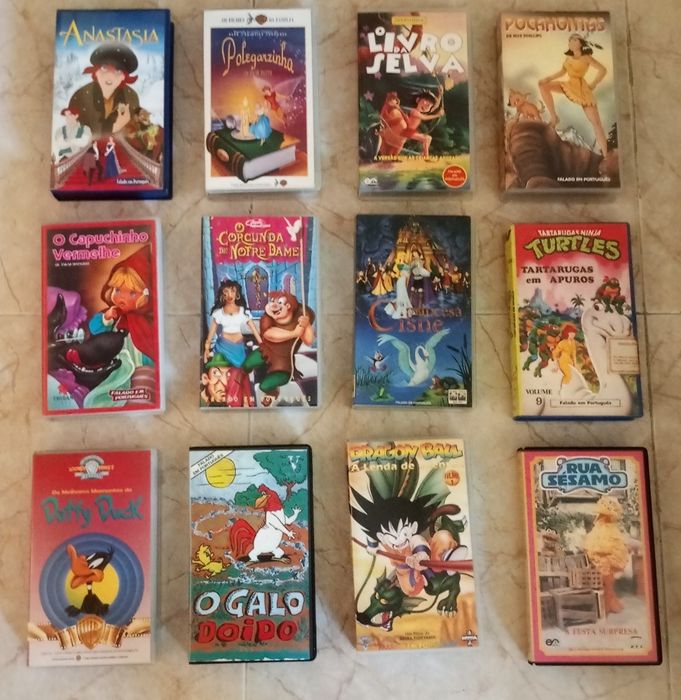 Filmes infantis VHS