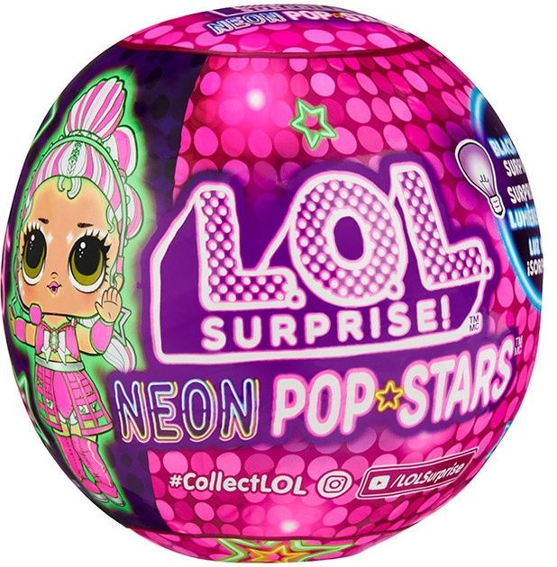 LOL neon pop Surprise Mermaids русалка  Surprise Hair Beads