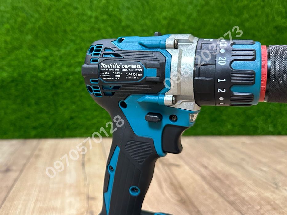 Набор Аккумуляторный 2/1 Makita КШМ DGA504 Шуруповерт DHP485BL 36V 8Ah