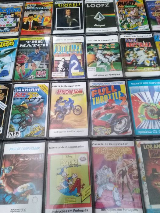 Jogos antigos para Spectrum Lote 1.