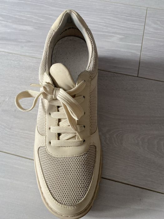 Buty plato na grubej podeszwie