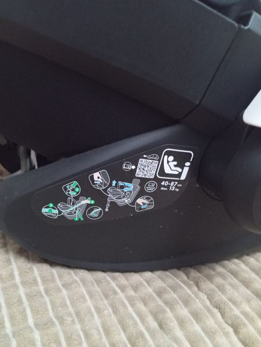 Cadeirinha de bebé da para o carro