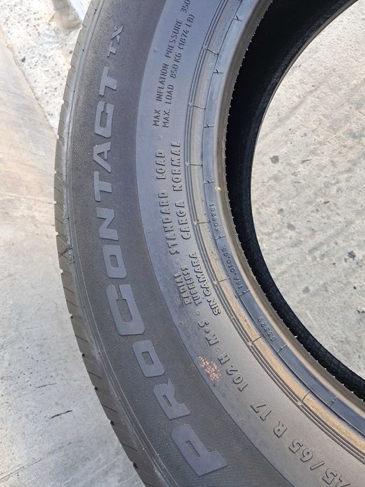 Резина літо 80% протектор Continental 225/65 R17 Pro Contact TX