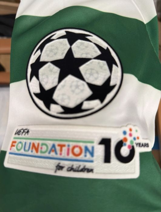 Camisola de jogo (Matchwornshirts) Sporting vs PSG