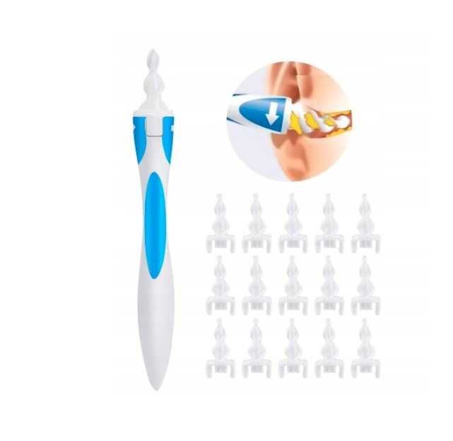 FIND BACK urządzenie do czyszczenia uszu 16 końcówek