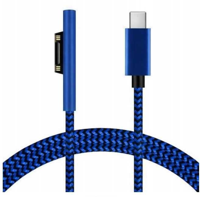 Ładowarka Sisyphy USB-C 1.8m nylonowa dla Microsoft Surface