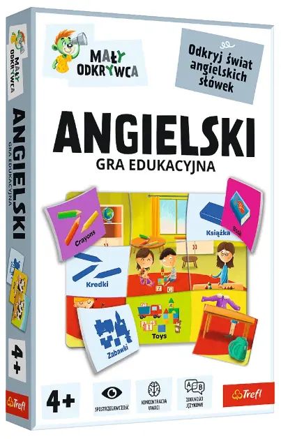 Mały Odkrywca. Angielski. Trefl. Nowy Produkt