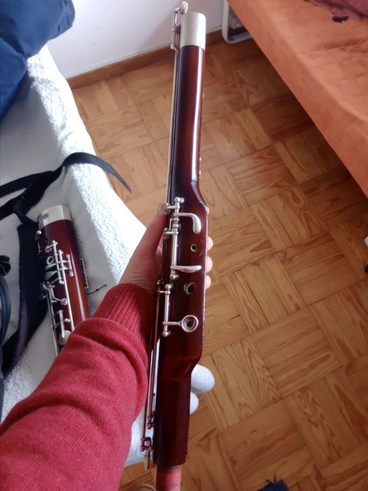 Fagote Fox Renard 222 com chave de de mi adicionada na própria fábrica. Tudel heckel CC1
